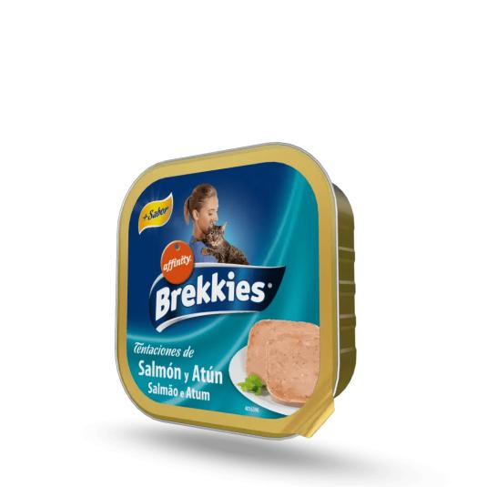 Comida Húmeda Salmón y Atún - Brekkies - 100g