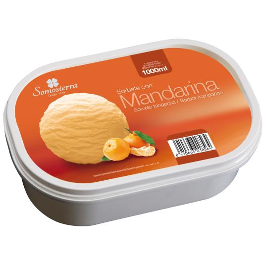 Helado sabor mandarina 1l