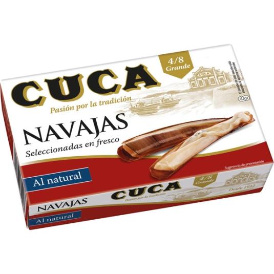 Navajas al Natural 4/8 65g