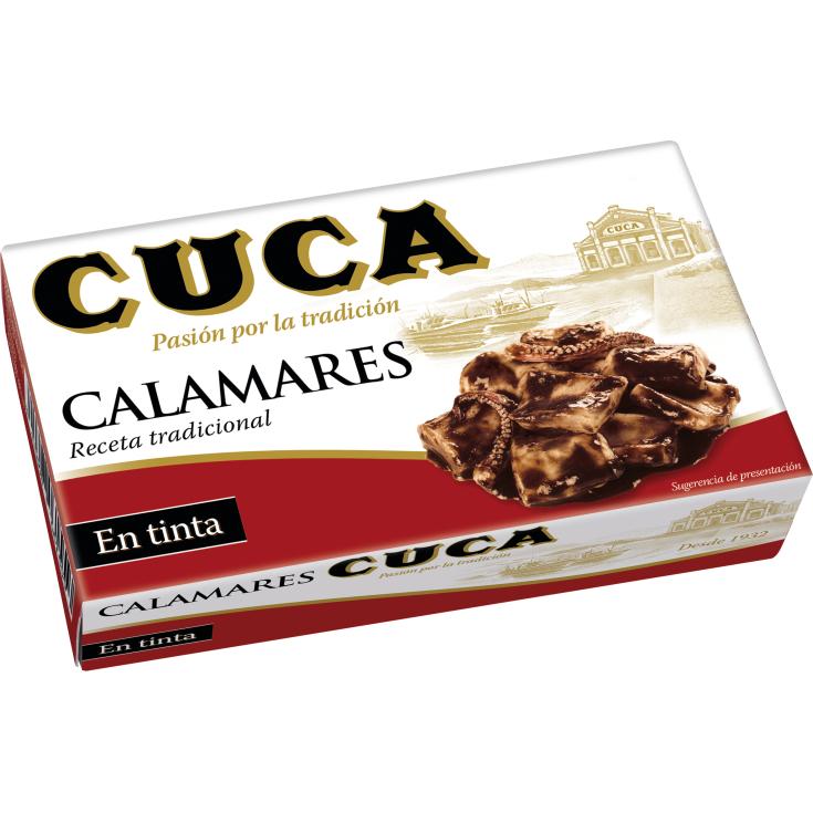 Calamares Troceados en su Tinta - Cuca - 72g