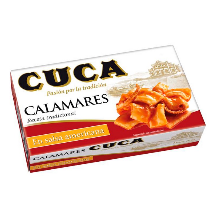 Calamares en Salsa Americana - Cuca - 72g