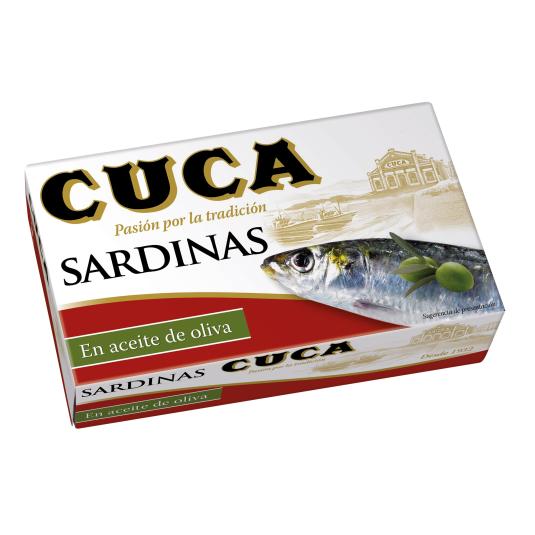 Sardinas en aceite de oliva Cuca - 85g