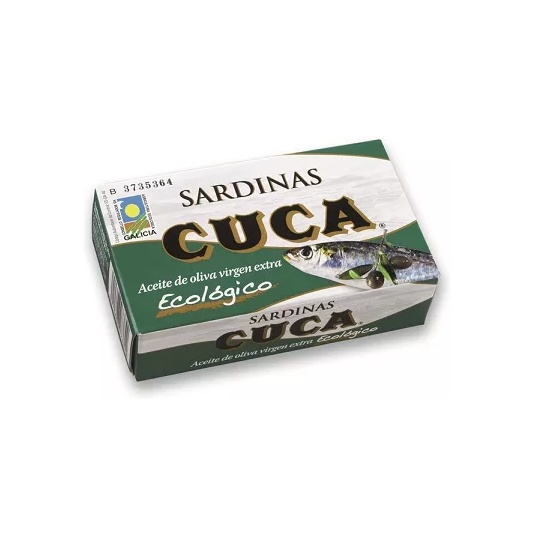 Sardinas en aceite ecológico 