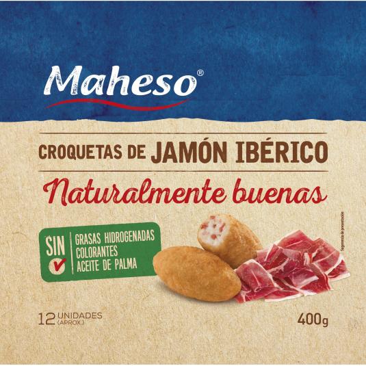 Croqueta de jamón Ibérico Maheso - 400gr