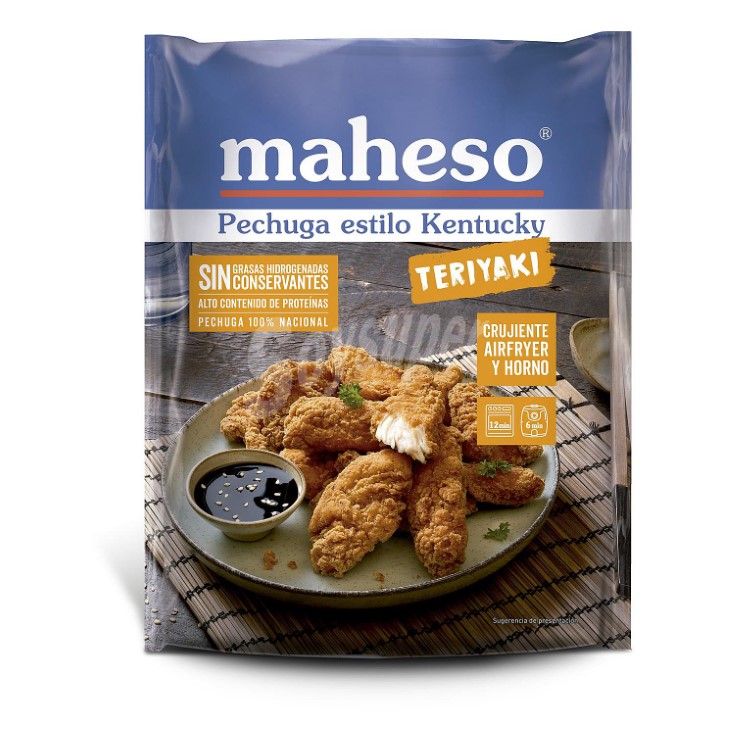 Pechugas de pollo Teriyaki Maheso - 250g