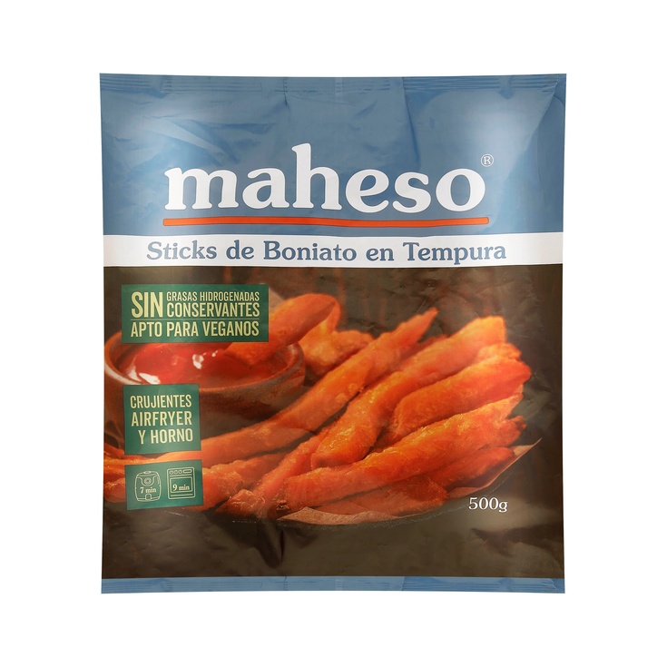 Sticks de Boniato en Tempura 500 g