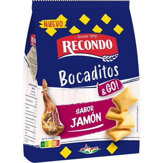 Snacks sabor jamón bolsa 90 g