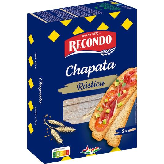 Pan de chapata rústica - Recondo - 180g