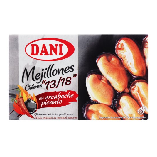 Mejillones en escabeche picante Dani - 69g