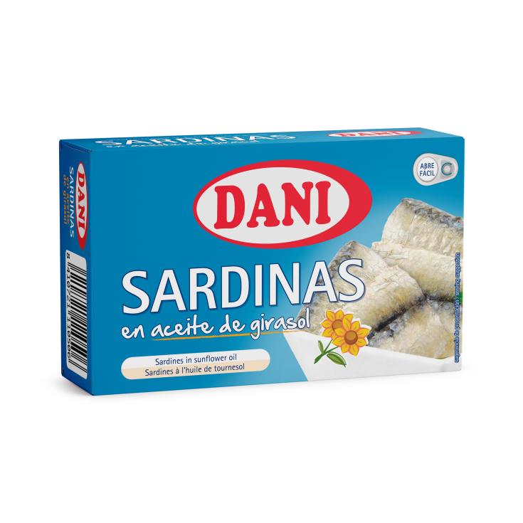 Sardinas en Aceite de Girasol - Dani - 90g