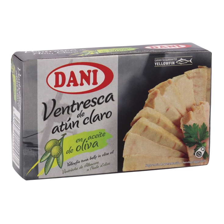Ventresca de atún en aceite de oliva Dani - 73gr