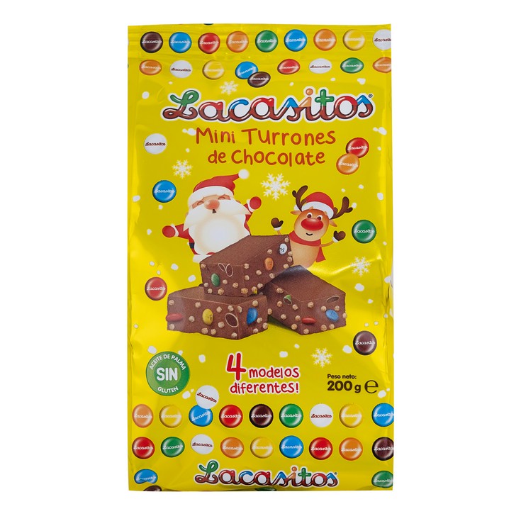 Mini turrón de chocolate - Lacasitos - 200g