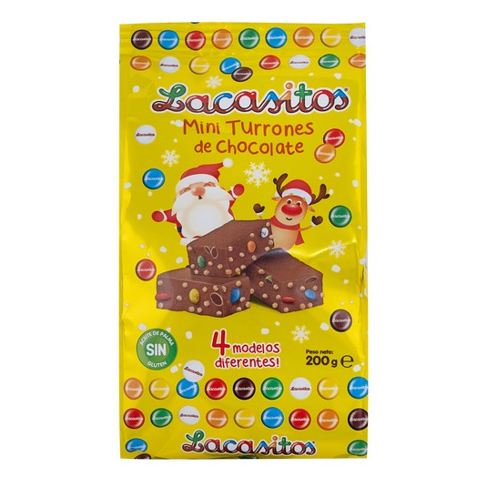 Mini turrón de chocolate - Lacasitos - 200g