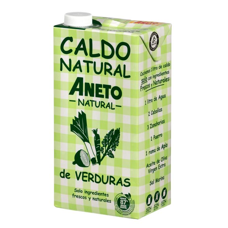 Caldo natural de verduras 1l