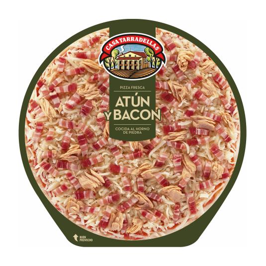Pizza de Atún y Bacon 405g