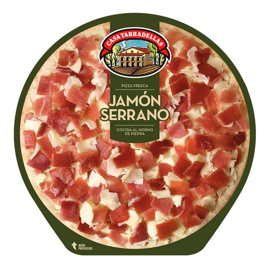 Pizza Jamón Serrano 390g