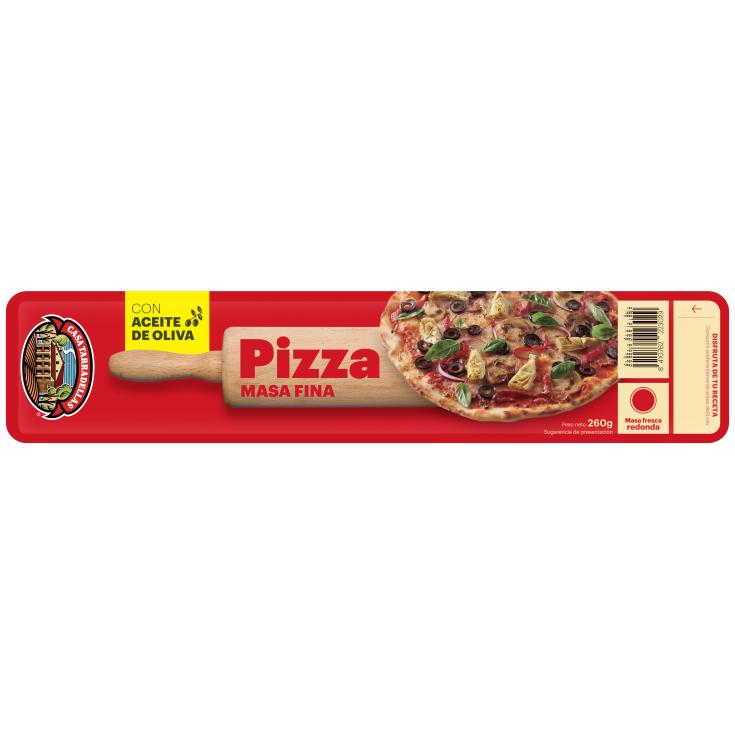 Masa de Pizza 260g