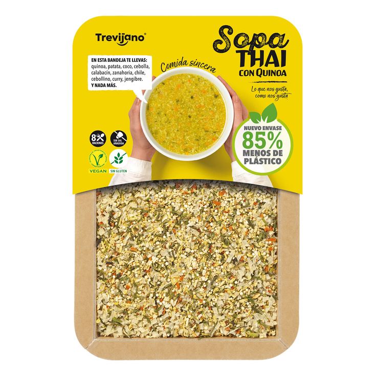 Sopa thai con quinoa 