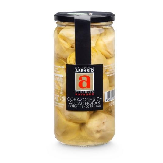 Corazones de alcachofa Asensio - 400g