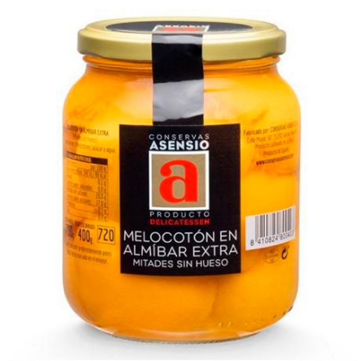 Melocotón en almíbar Asensio - 400g