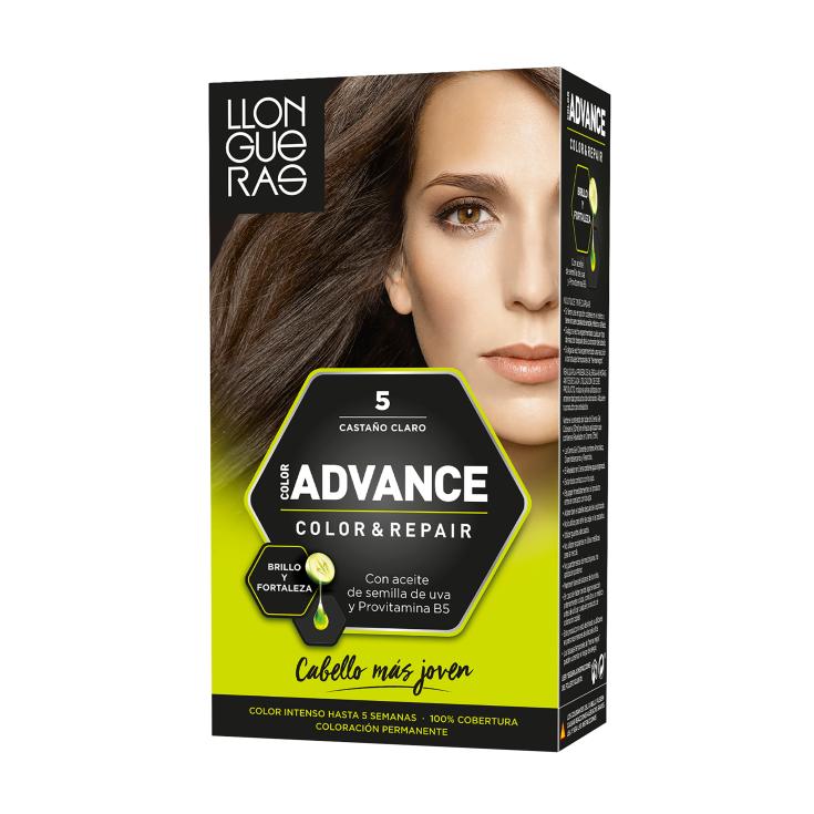 Tinte Color Advance castaño claro Nº5 - Llongueras - 1 ud