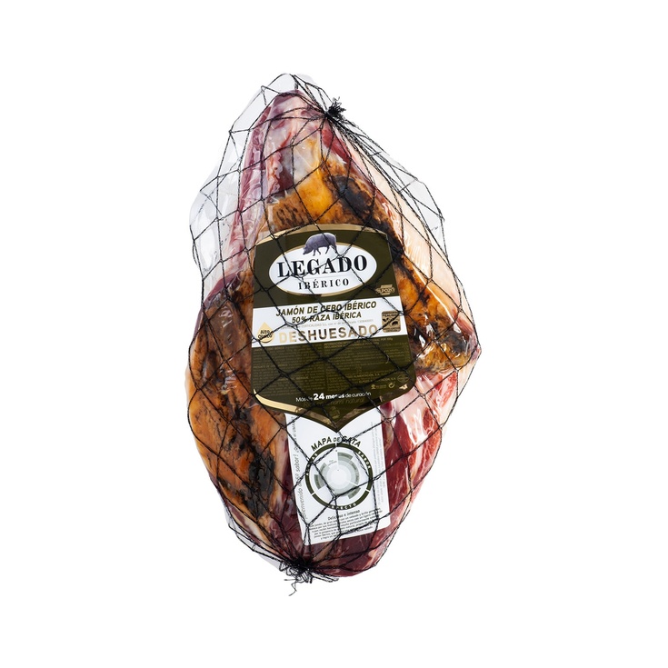 Jamón deshuesado de cebo ibérico 50% raza ibérica Jamón deshuesado de cebo ibérico 50% raza ibérica
