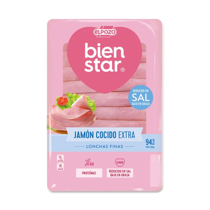 Jamón Cocido Extra - El Pozo Bienstar - 85g