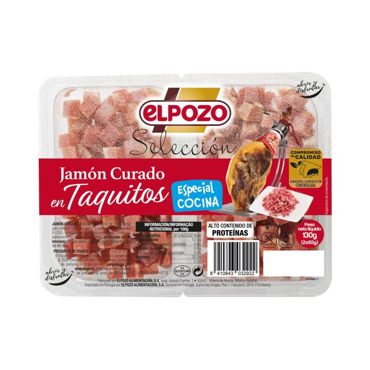 Tiras de jamón 2x65g