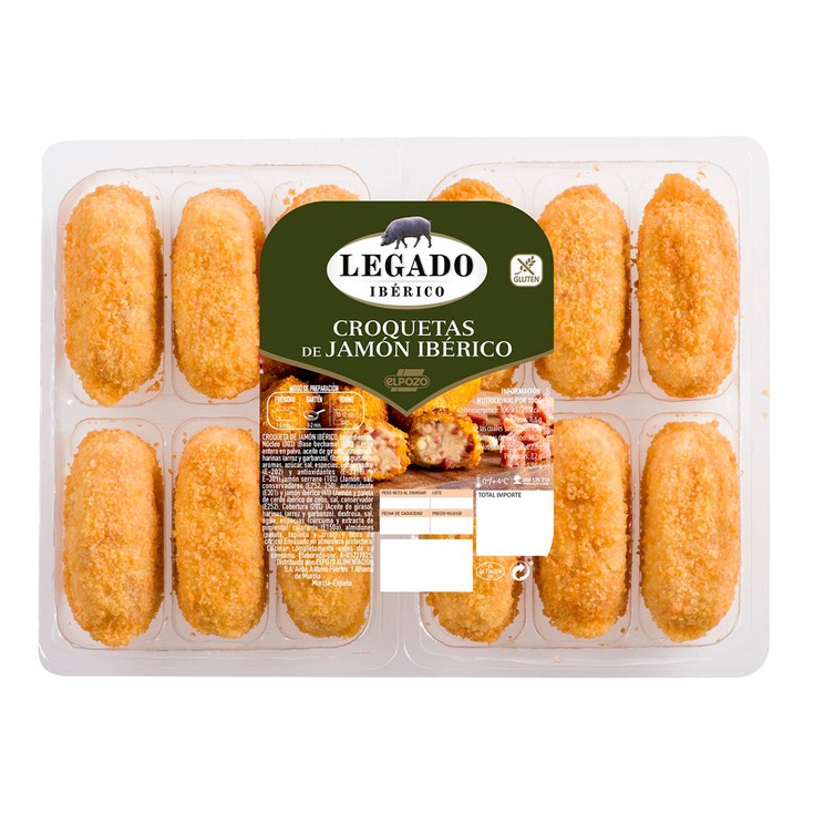 Croquetas de jamón ibérico - Legado Ibérico - 360g