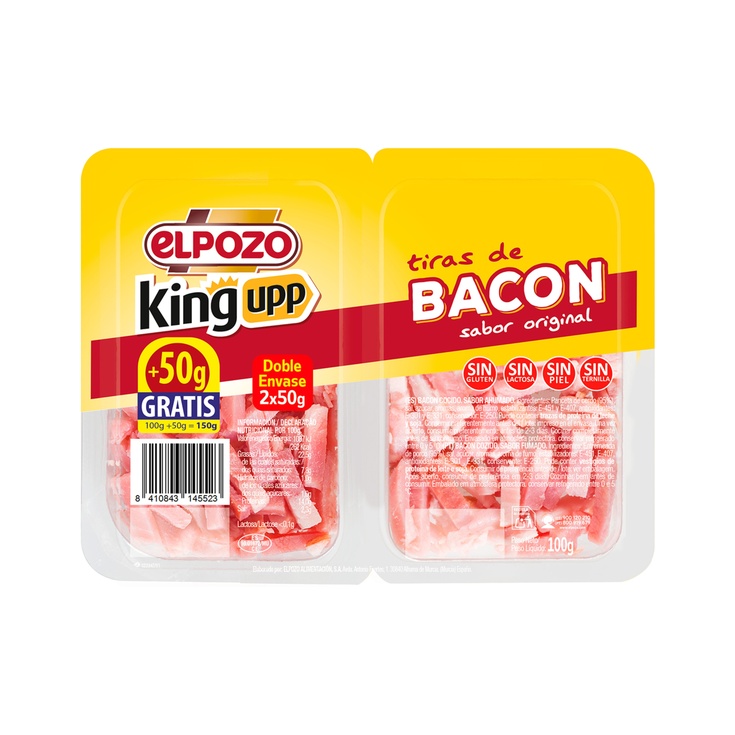 Bacon Tiras 2x50g 