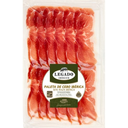 Paleta de cebo ibérica 50% raza ibérica -. 100g