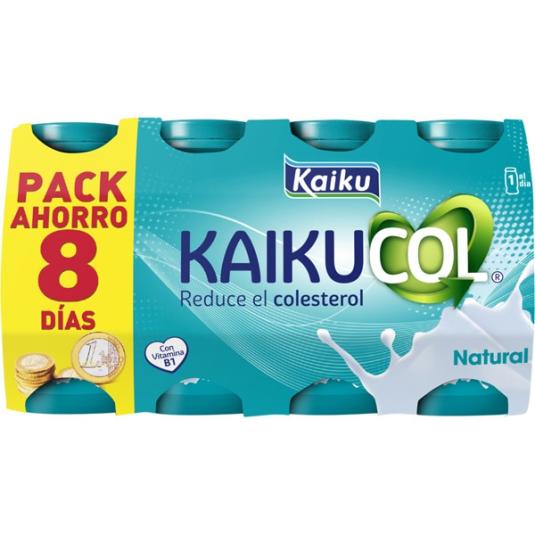 Yogur Líquido Kaikucol Natural 8x65ml