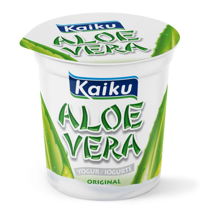 Yogur cremoso con trozitos de aloe vera - Kaiku - 150g