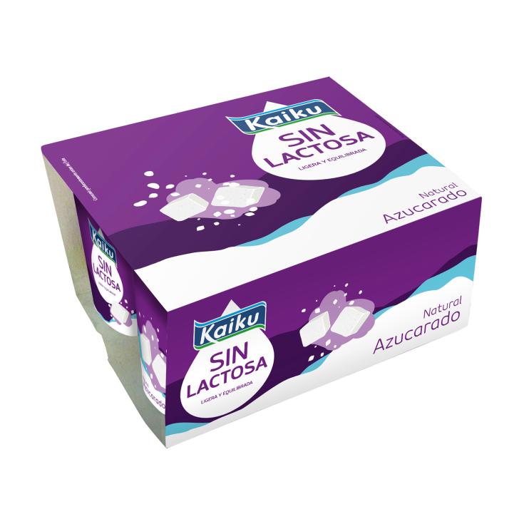 Yogur Natural Azucarado S/Lact. 4x125g
