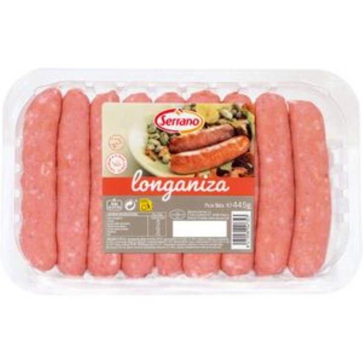 Longaniza fresca sin tripa Serrano - 350g