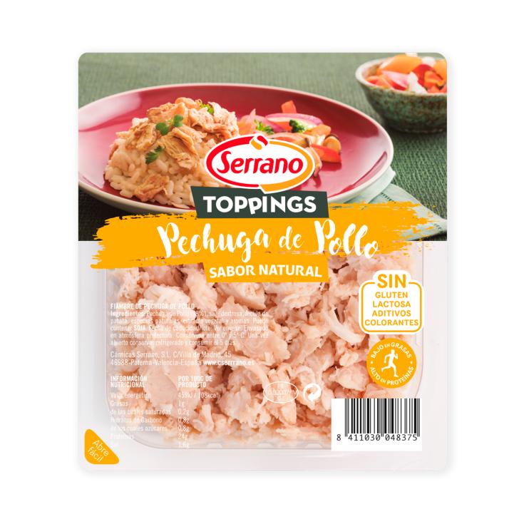 Toppings Pechuga Pollo Natural - Serrano - 140g