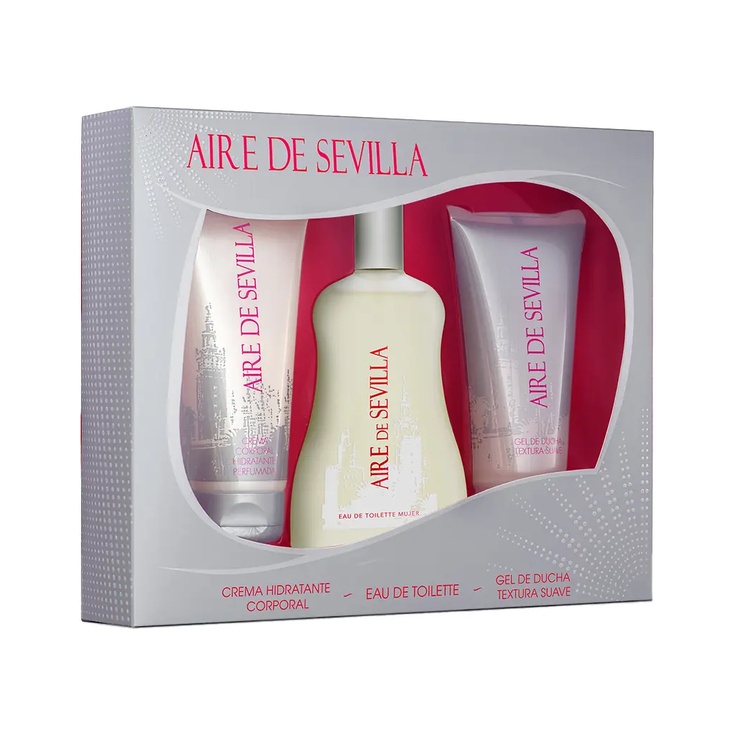 Estuche Colonia Spray 100 ml + Body Milk 100 ml + Gel 100 ml