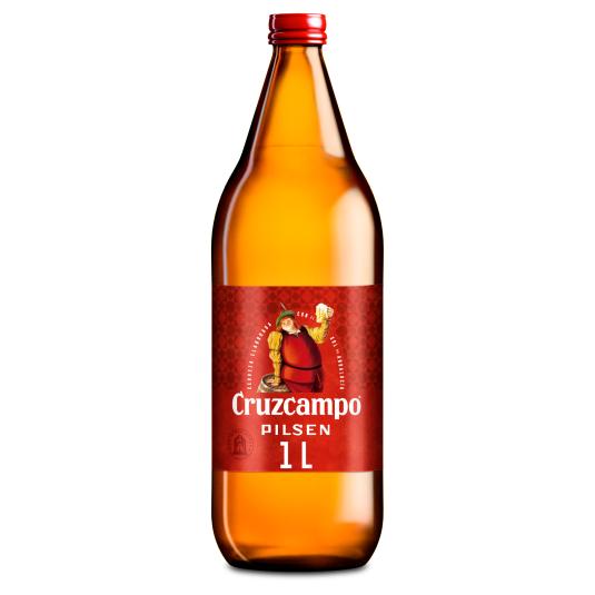 Cerveza rubia pilsner - Cruzcampo - 1l