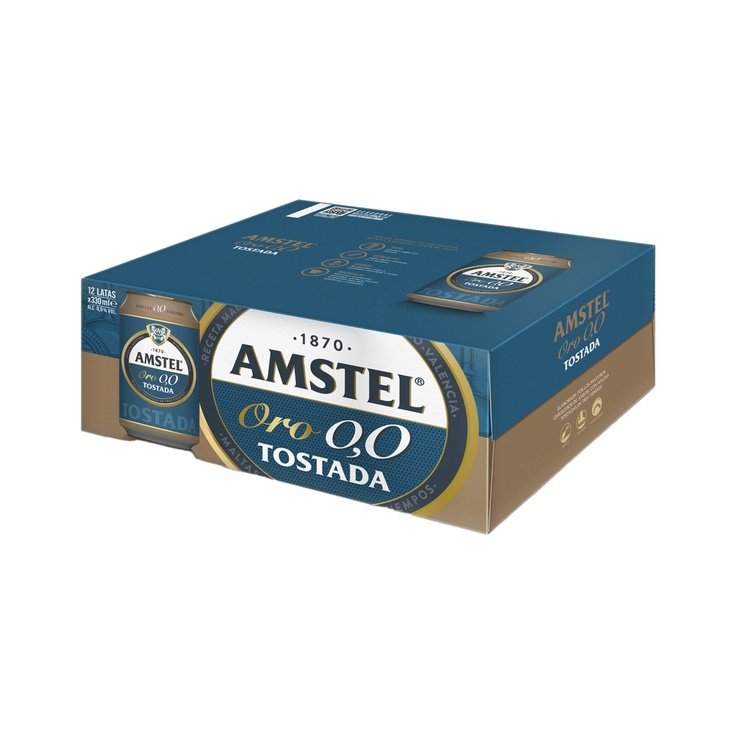 Cerveza tostada sin alcohol 12x33cl