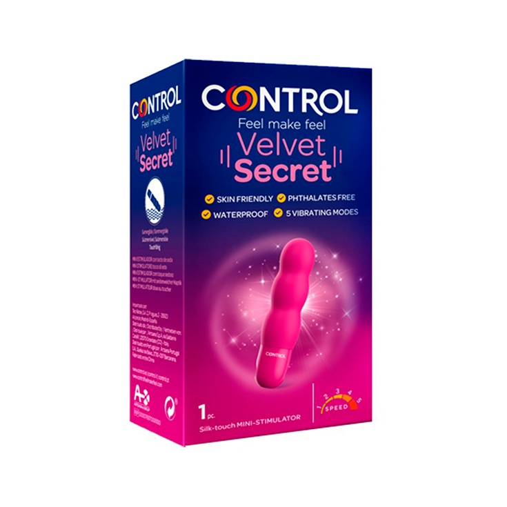 Mini estimulador Velvet Secret 1ud