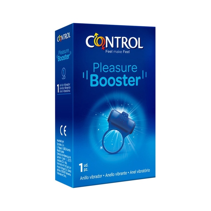 Anillo vibrador Pleasure Booster 1 ud