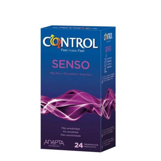 Preservativos Fino Senso Control - 24 uds