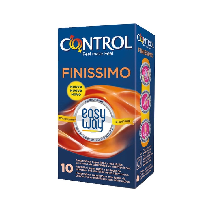 Preservativos Finissimo Original Easy Way 10 ud