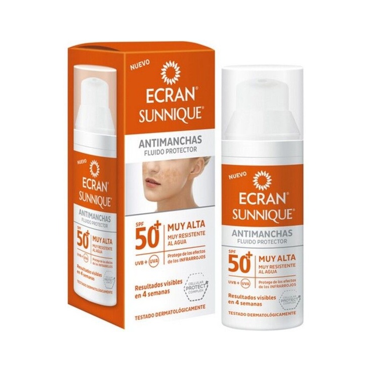 Fluido Solar Antimanchas Sunnique Ecran Spf 50+