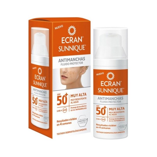 Fluido Solar Antimanchas Sunnique Ecran Spf 50+