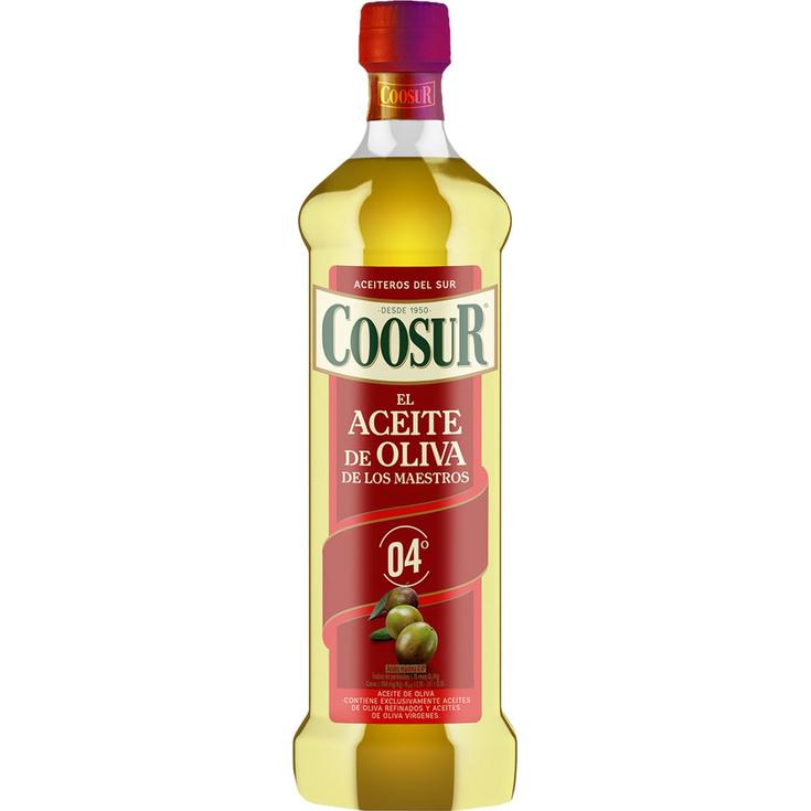Aceite de oliva suave 0,4º botella de 1 l