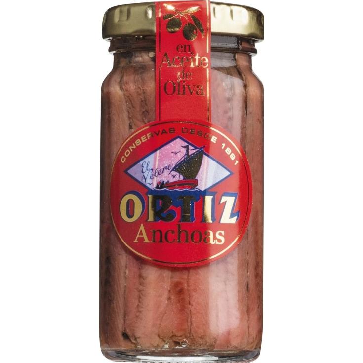 Anchoas en aceite de oliva Ortiz - 60g