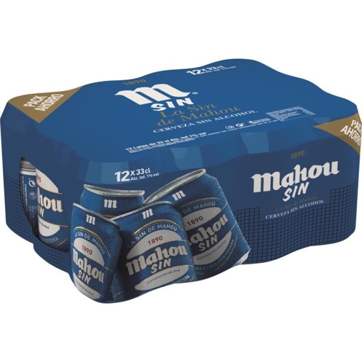 Cerveza Sin Alcohol - Mahou - 12x33cl