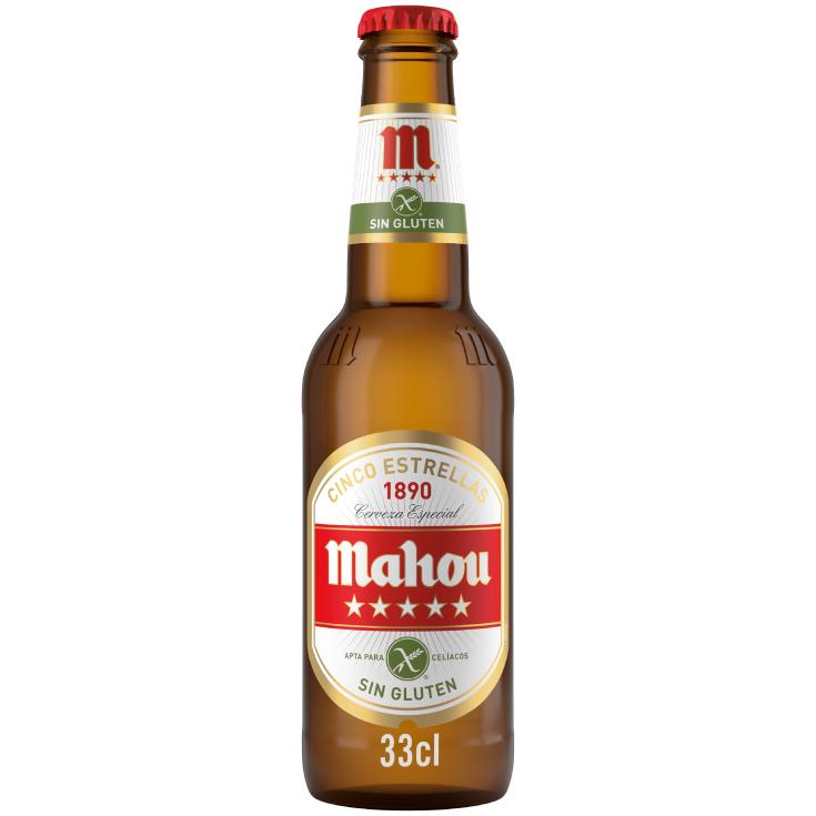 Cerveza sin gluten - Mahou - 33cl