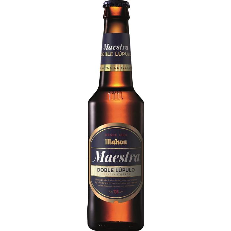 Cerveza Doble Lúpulo Maestra - Mahou - 33cl